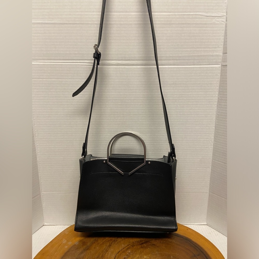 ZARA Faux Leather Shoulder Bag